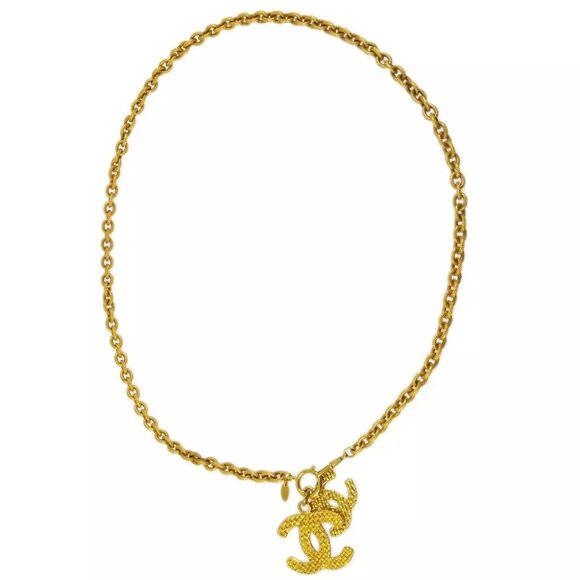 Chanel CC Gold Necklace - Picture 1 of 4